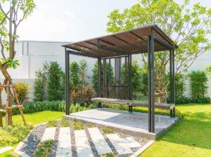 Lattice Patio Cover Installation | Weatherwood Aluminum Designs