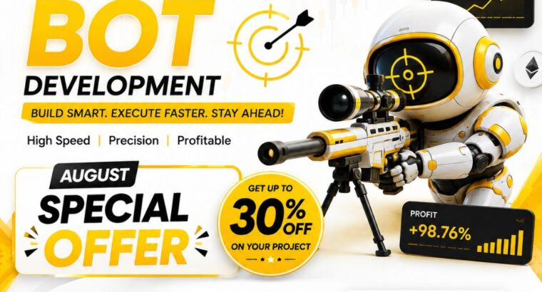 Sniper Bot Development Services – August...