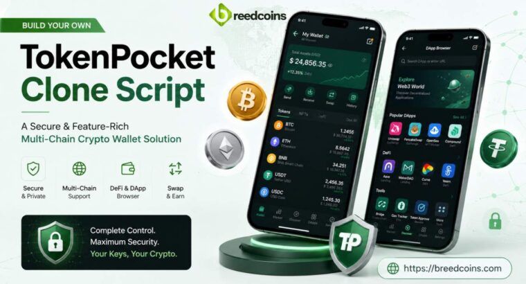 Innovative TokenPocket Clone Script fo...