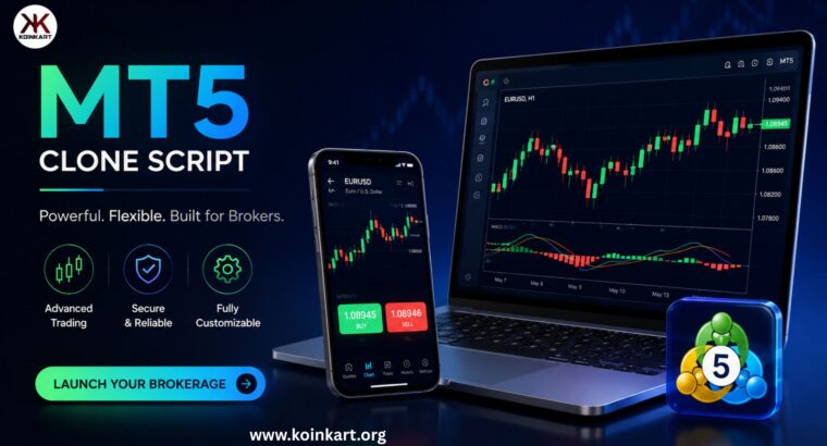 Launch Your Trading Platform with Forex MT5 Clone Script Development