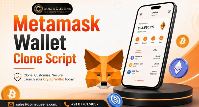 Strengthen Digital Asset Management with Metamask Wallet Clone Script