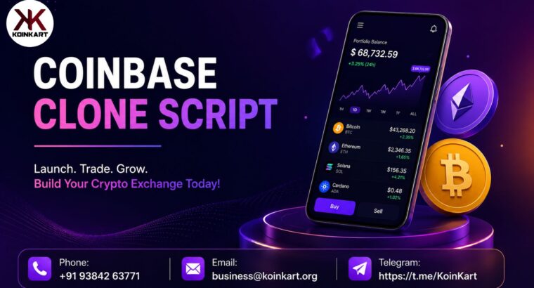 Coinbase Clone Software for Launching ...